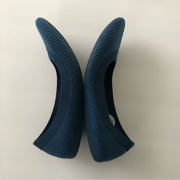 Allbirds blue Tree Breezers in woman’s size 5 slip on flexible flats wool - Picture 5 of 9